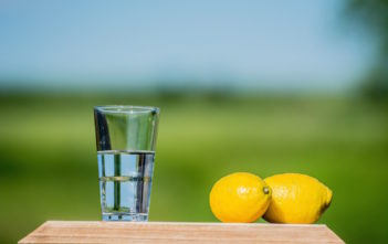 start your day with lemon water
